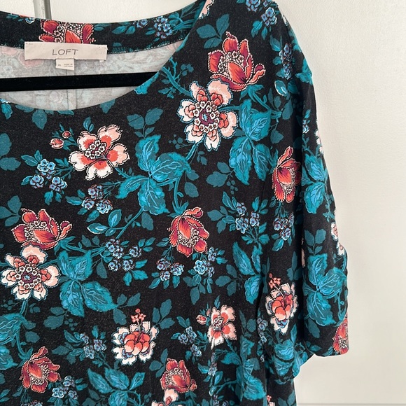 Floral print Tshirt dress - Picture 3 of 4